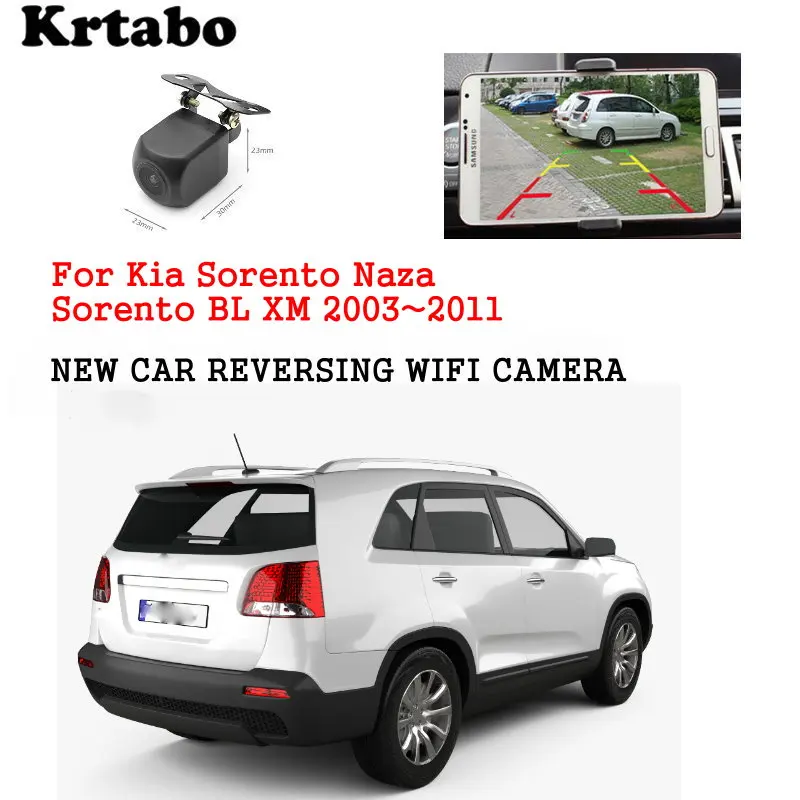 Автомобильная беспроводная камера заднего вида для Kia Sorento Naza BL XM 2003 ~ 2011 HD CCD