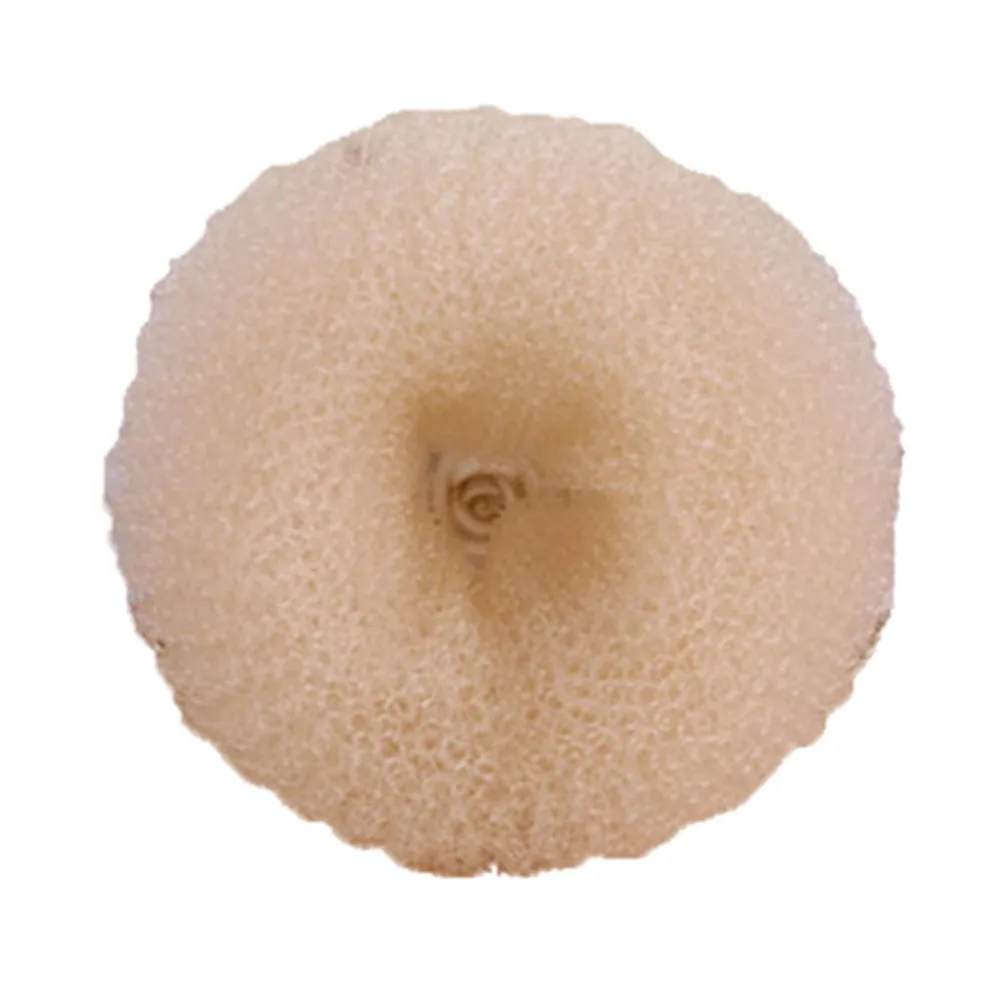 L Beige Новые Модные Элегантные женские, дамские, девичьи Волшебные Шейперы, пончики для волос, кольцо для волос, булочка, модные аксессуары для укладки волос, S/M/L, удобная ручка - Цвет: L Beige