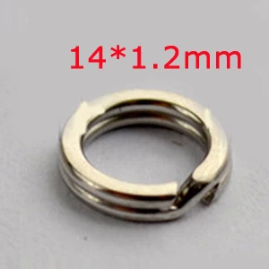 100pcs Size 9 100 шт./партия, кольца для приманки из нержавеющей стали, соединительное рыболовное кольцо без ржавчины в соленой воде - Цвет: 100pcs Size 9