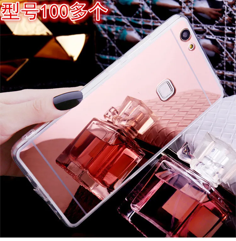 Ударопрочный зеркальный мягкий чехол для Huawei Nova 3i 3 2 Plus 2s P8 P9 P10 p20 Lite Honor Play 10 V10 V9 9