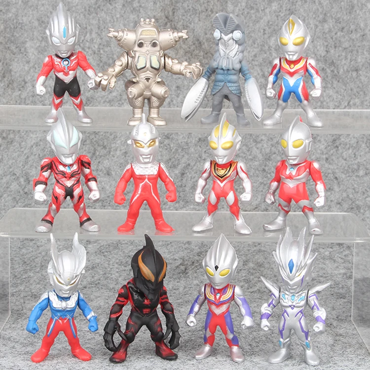 12 шт./компл. 7 см Ultraman милая фигурка модель игрушки для детей | Игрушки и хобби