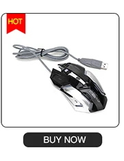 Проводная USB профессиональная игровая оптическая эргонномическая мышь с 7 кнопками 3200 dpi, регулируемая быстрая мышь для ПК, компьютера, геймера