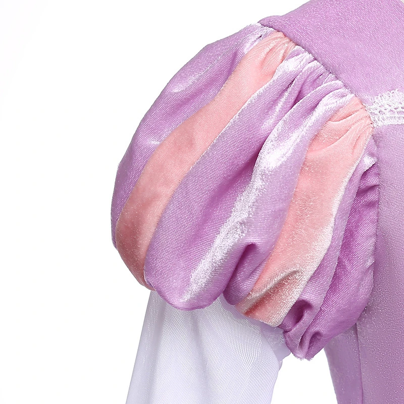 Платье принцессы Рапунцель для девочек детское великолепное бальное платье