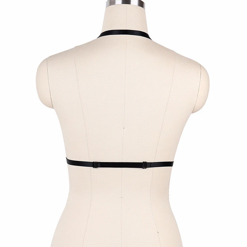 Женский сексуальный укороченный топ нижнее белье бюстгальтер-клетка в стиле