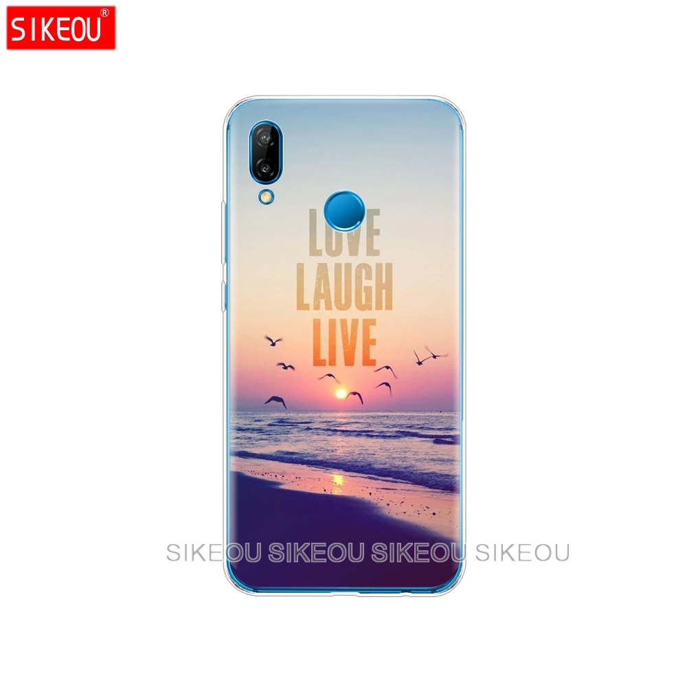 Силиконовый чехол для huawei Nova 3 мягкий из ТПУ 3i задняя крышка 360 полноразмерный