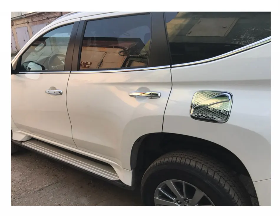 YCSUNZ ABS хромированная крышка топливного бака для MITSUBISHI PAJERO MONTERO SPORT Shogun аксессуары части для MONTERO SPORT