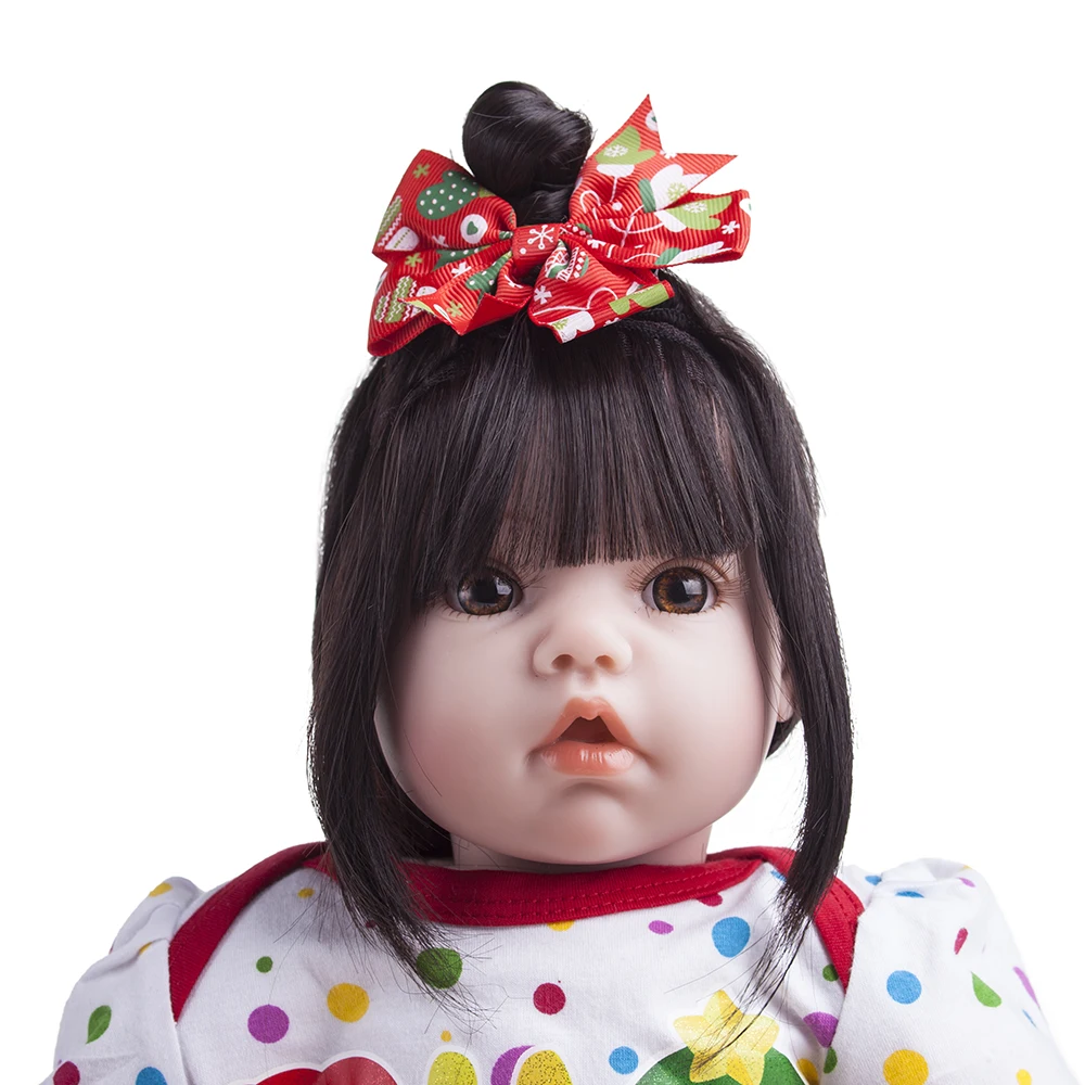 55 см 22 &quotReborn Baby Doll куклы реалистичные из мягкого силикона настоящие мягкие