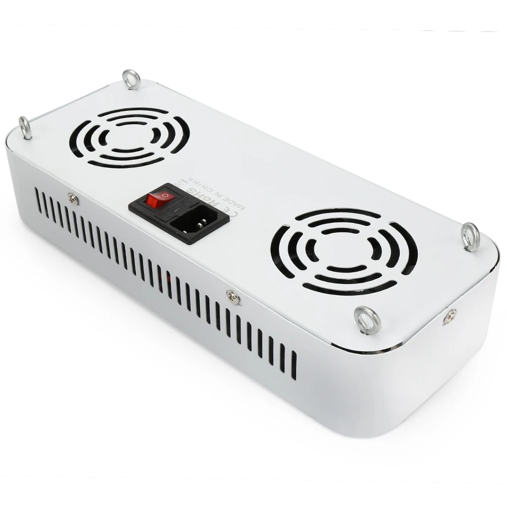 2 шт./лот 300 Вт Светодиодная лампа для выращивания растений AC85 265V полный спектр