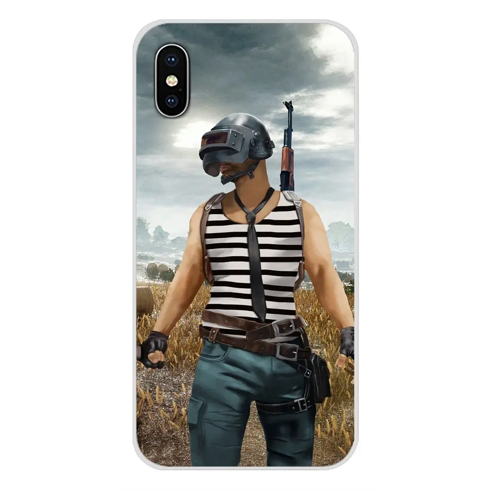 images 7 PUBG аксессуары для телефона Чехлы для Xiaomi Redmi 4A S2 Note 3 3S 4 4X5 6plus 7 6A Pro Pocophone F1 - Цвет: images 7