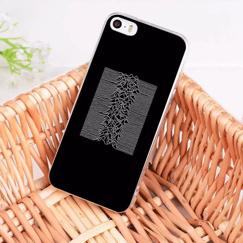 MaiYaCa joy division unknown pleasures прозрачный мягкий ТПУ чехол для телефона чехол для iPhone X 6s 7 7plus 8 8Plus 4S 5S 5C Чехол - Цвет: 4