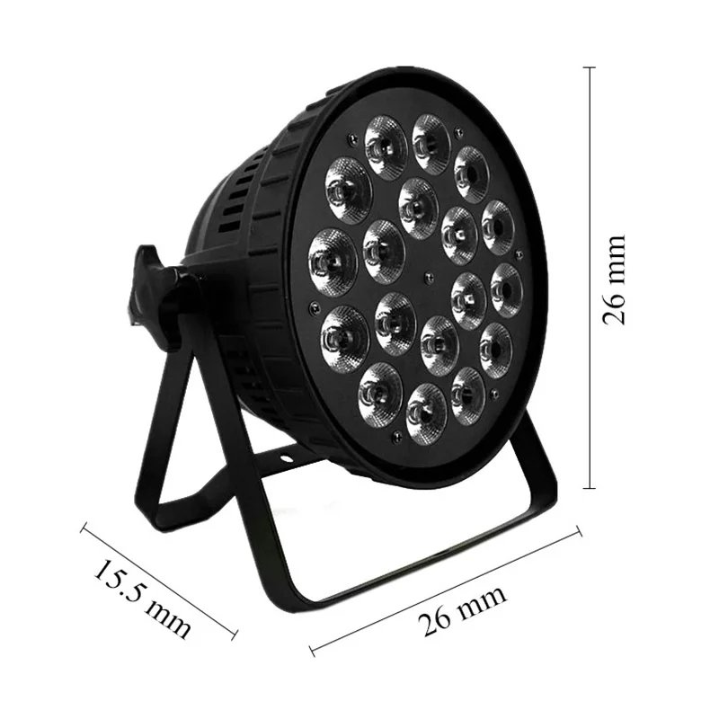18x18 Вт RGBWA UV Led Par Светильник DMX сценический светильник s бизнес Профессиональный