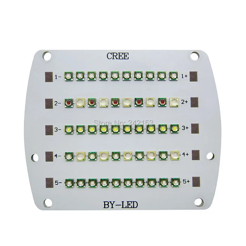 Настроить 5 канала Cree XPE XP E Энергосберегающая светодиодная грушеобразная