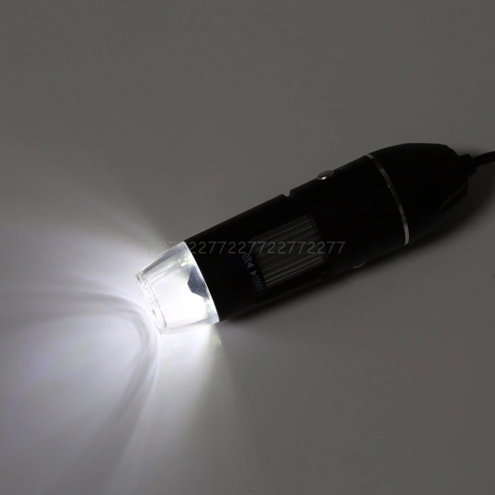 1000X USB цифровой микроскоп камера эндоскоп 8LED Лупа с металлической подставкой для оконные рамы A27 19 Прямая поставка