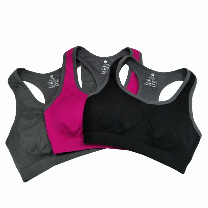 MAIJION женский бесшовный спортивный бюстгальтер для йоги мягкие бюстгальтеры