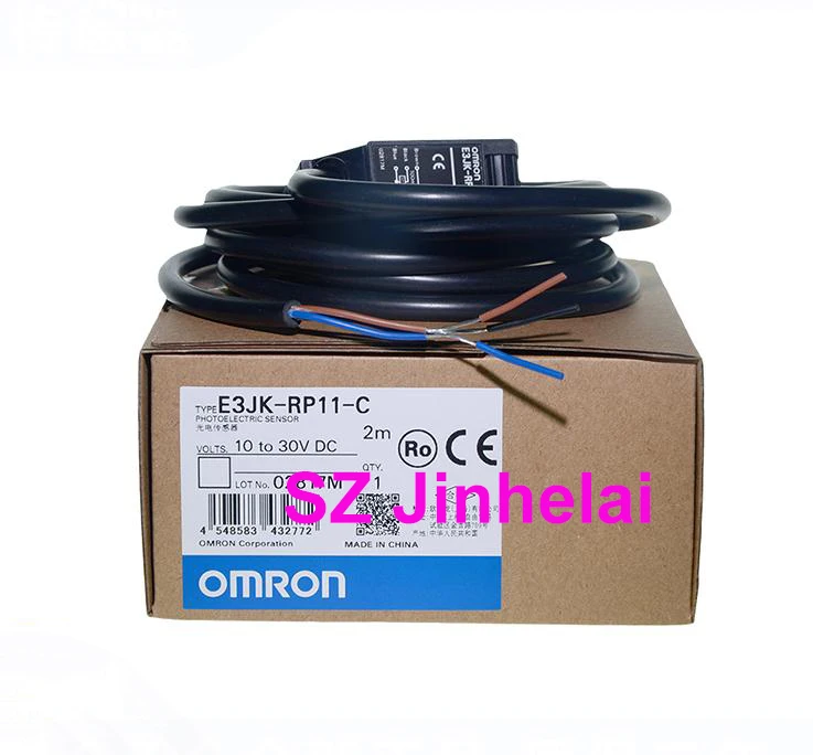 Оригинальный фотоэлектрический датчик OMRON E3JK RP11 C 2 м 10 30 В постоянного
