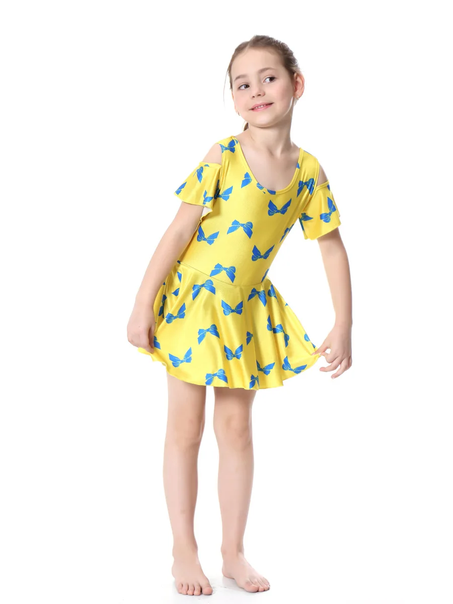 2017 новое поступление Мусульманский купальник для девочек детская юбка скромный