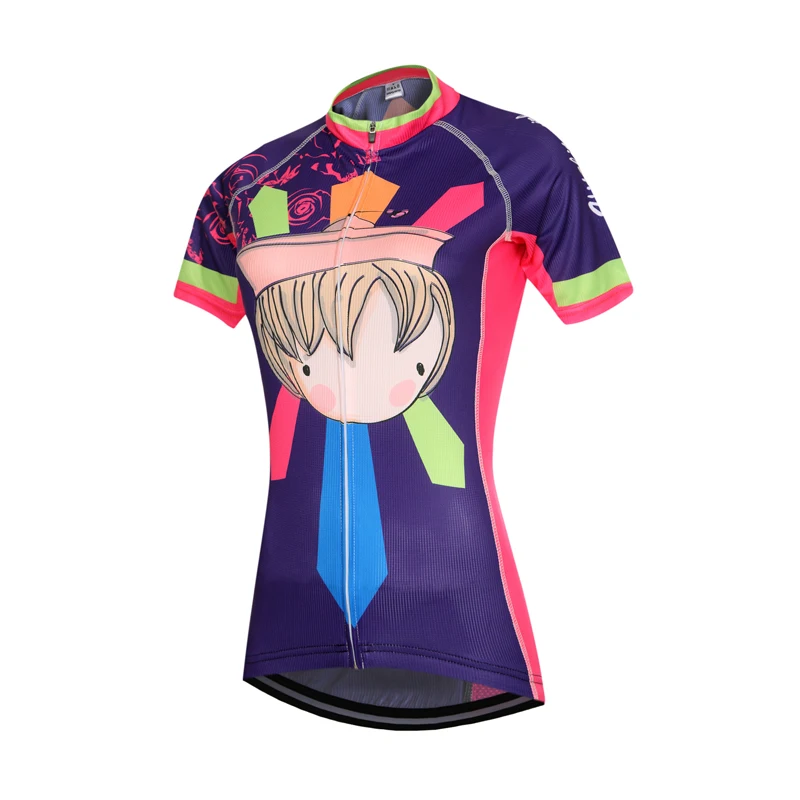 2018 велосипедные Джерси женская летняя одежда для езды на велосипеде
