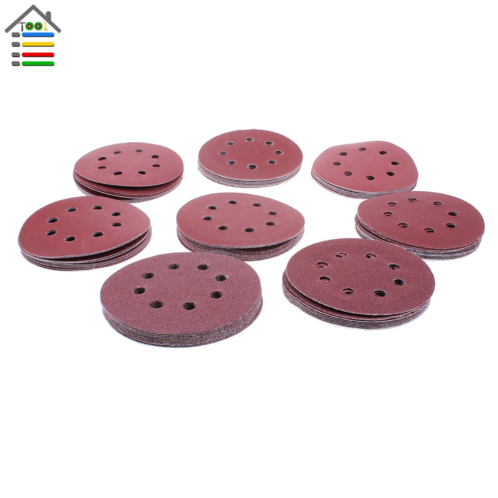 Набор шлифовальных дисков 5 дюймов шлифовальная Подложка для полировки