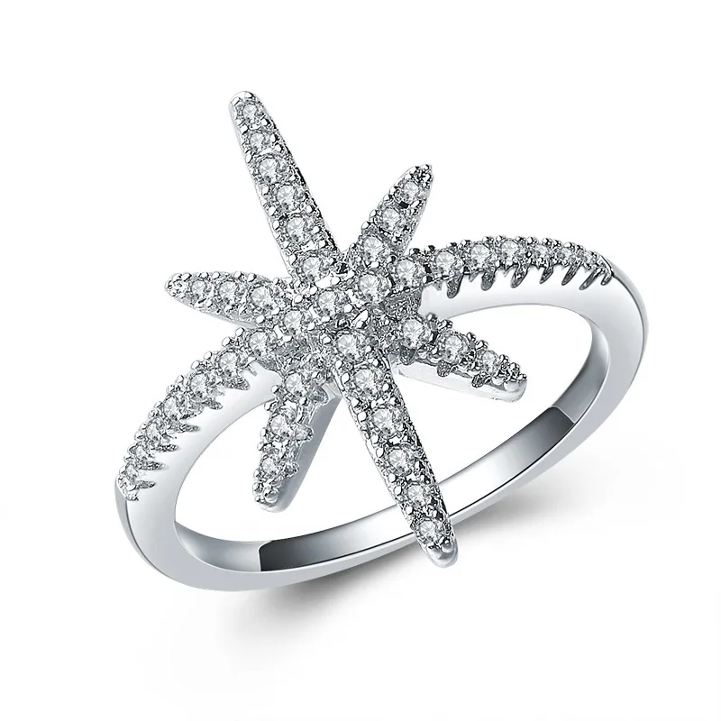 Оптовая продажа новинка 2021 роскошное кольцо со стразами от Swarovski для женщин