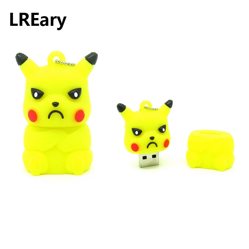 Новый флэш-накопитель usb memory stick Pikachu hold Pokeball Ручка drive personalizado 4 ГБ 8 16 32 pendrive mini gift |