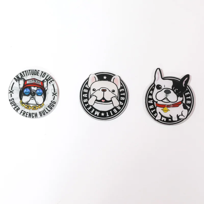 Холодильник Магнитная акриловая наклейка с рисунком собаки из мультфильма