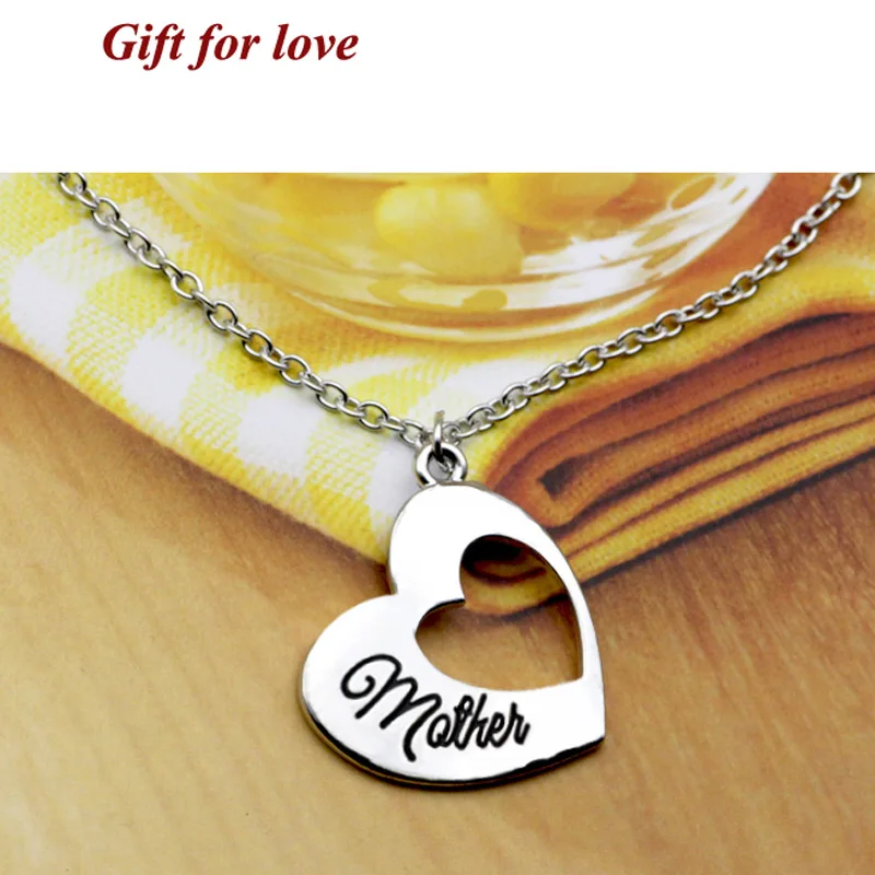10PCS Fashion Alloy Lettering mother Charm Inspirational Wish Necklace Jewelry For Mother Gift | Украшения и аксессуары