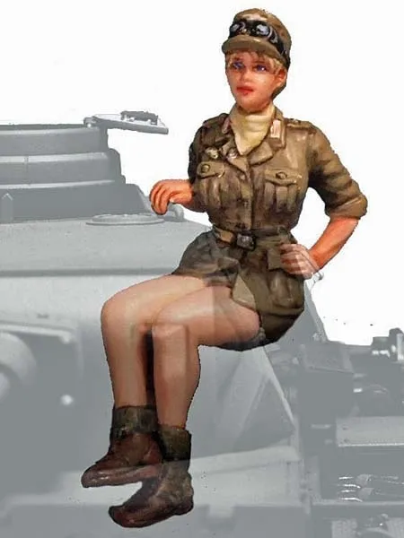 Набор фигурок из смолы DAK Panzer crewвод версия 2 модельный комплект|resin figure|model figurefigure