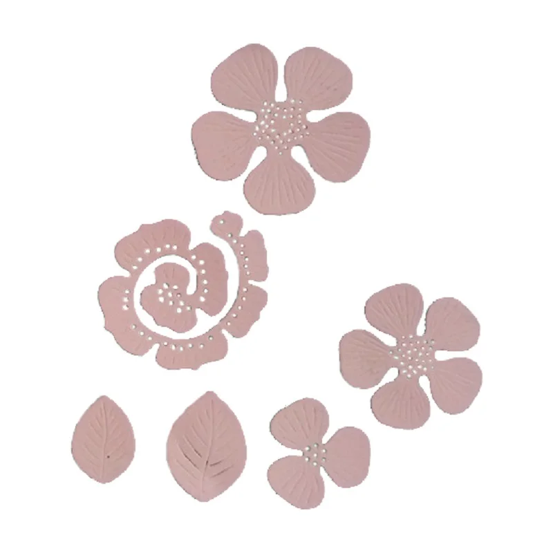 Bi fujian Flower Leaves 2019 новые металлические резные штампы DIY скрапбук Бумага Ремесло