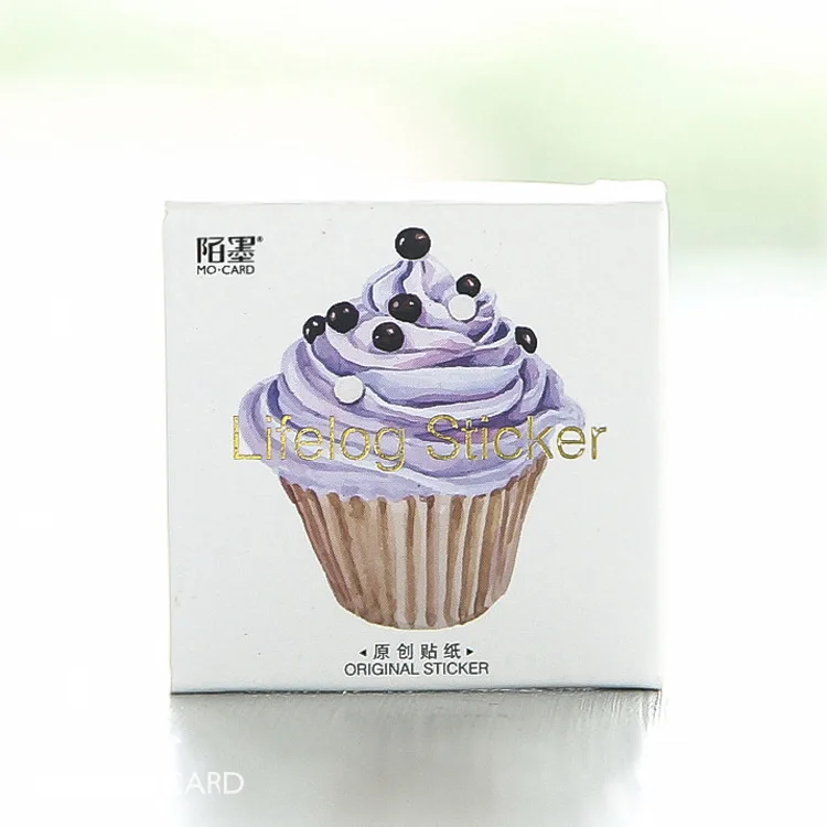 Милые бумажные стикеры 45 шт./коркоркор. для торта на день рождения украшения