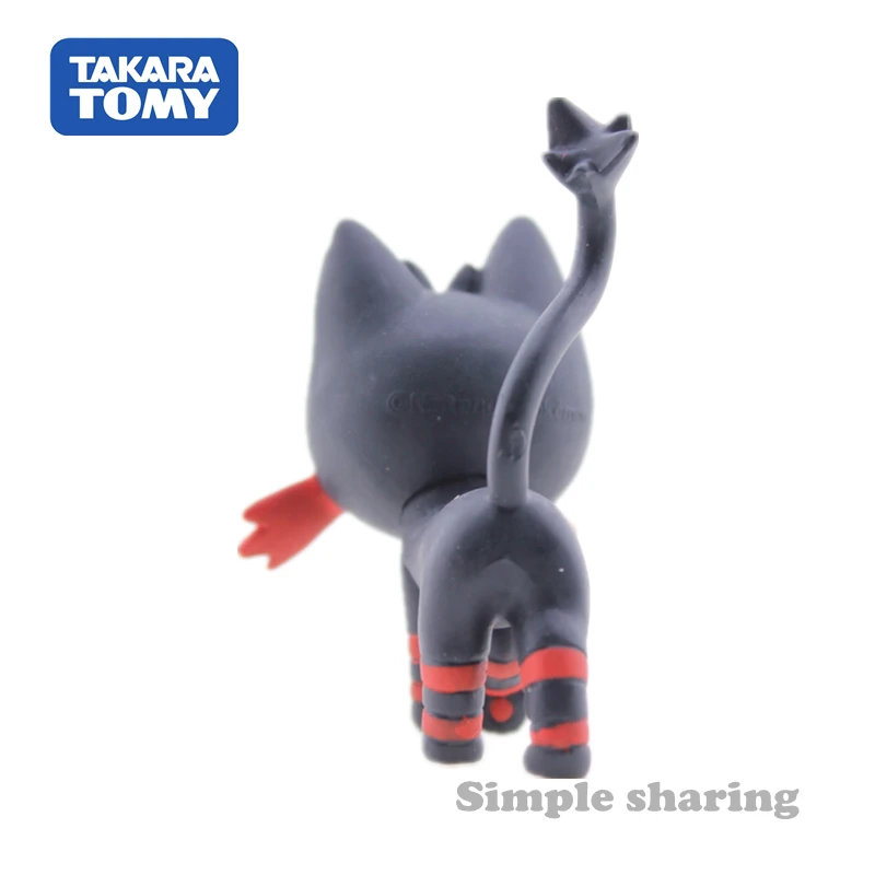 TAKARA TOMY Tomica коллекция покемонов фигурка кошки Карманный Монстр EX 10 Литтен Nyaby