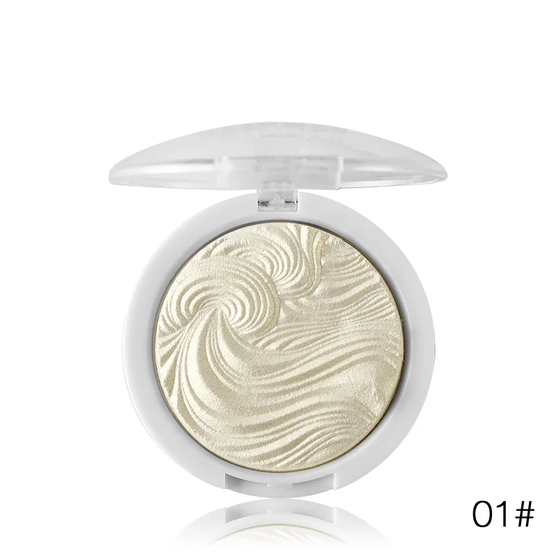 01 MISS ROSE, запеченое косметическое средство, мерцание блеск осветитель свечение, набор, осветляющая пудра, осветлить лицо бронзант, контур палитры макияжа - Цвет: 01