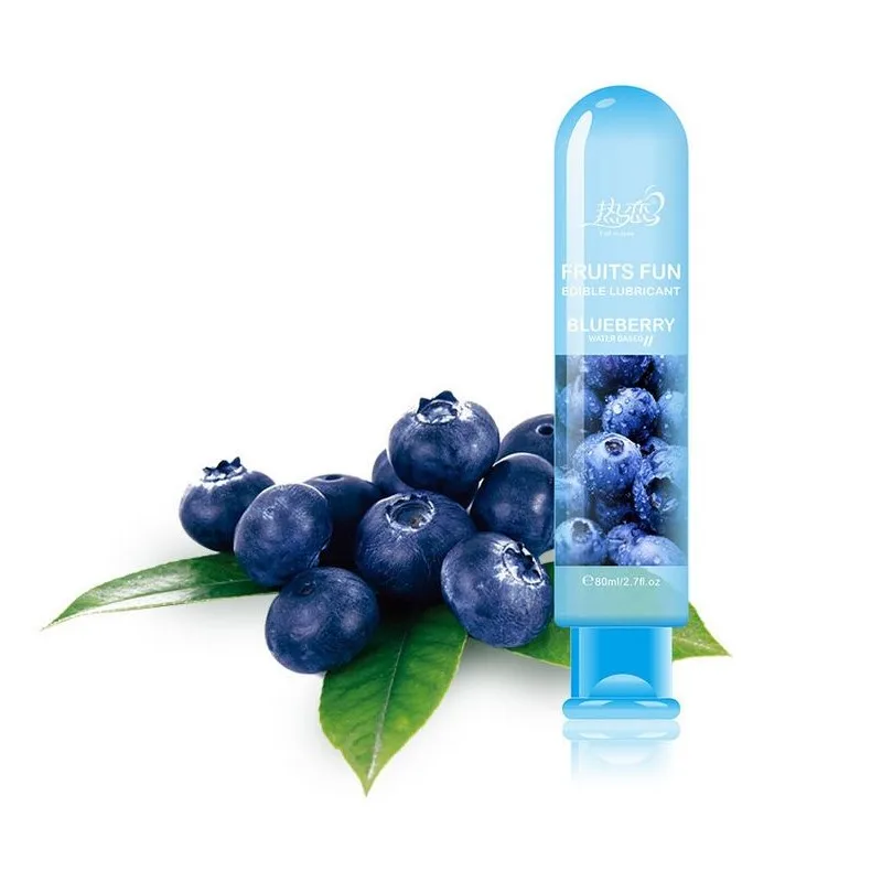 80 мл съедобная фруктовая смазка на водной основе Нетоксичная сексуальный