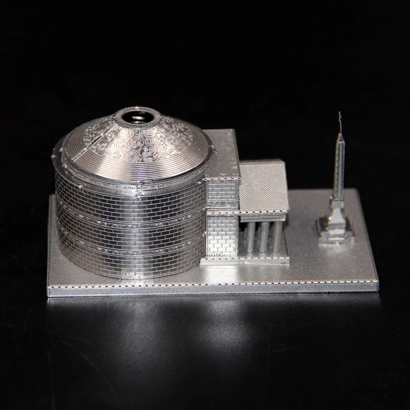 Металлическая модель сборки из нержавеющей стали DIY 3D стереоскопическая мозаика