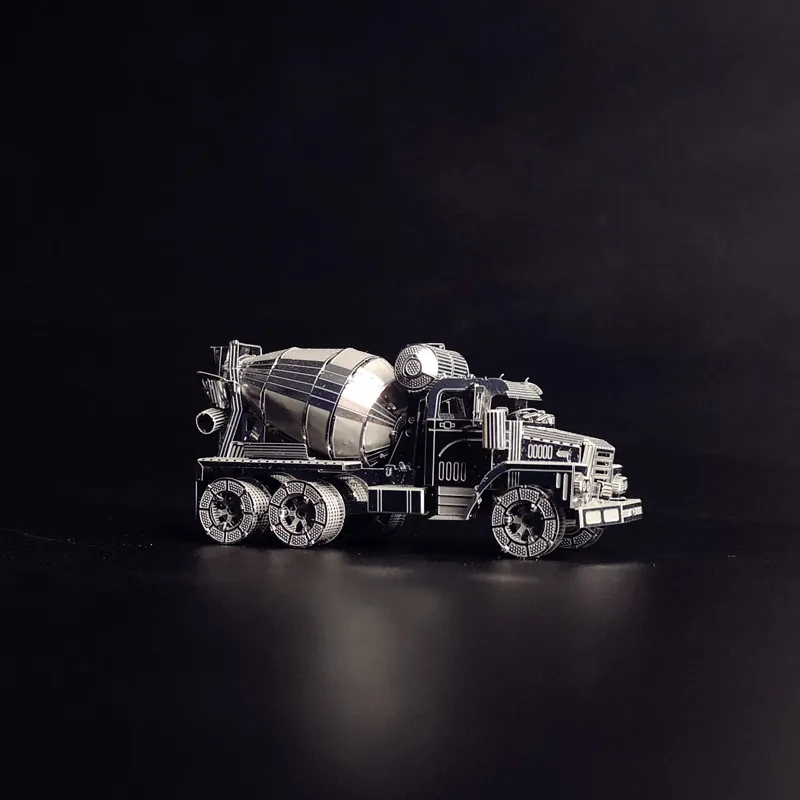 3D головоломки металлический модель Наборы Бетономешалка масштаб 1:100 инженерных