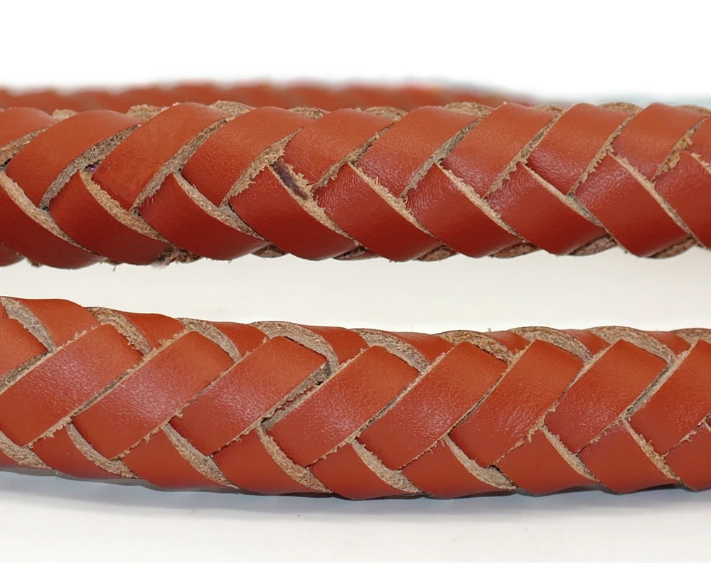 Плетеный свернутый поводок для собак среднего и большого размеров тренировок