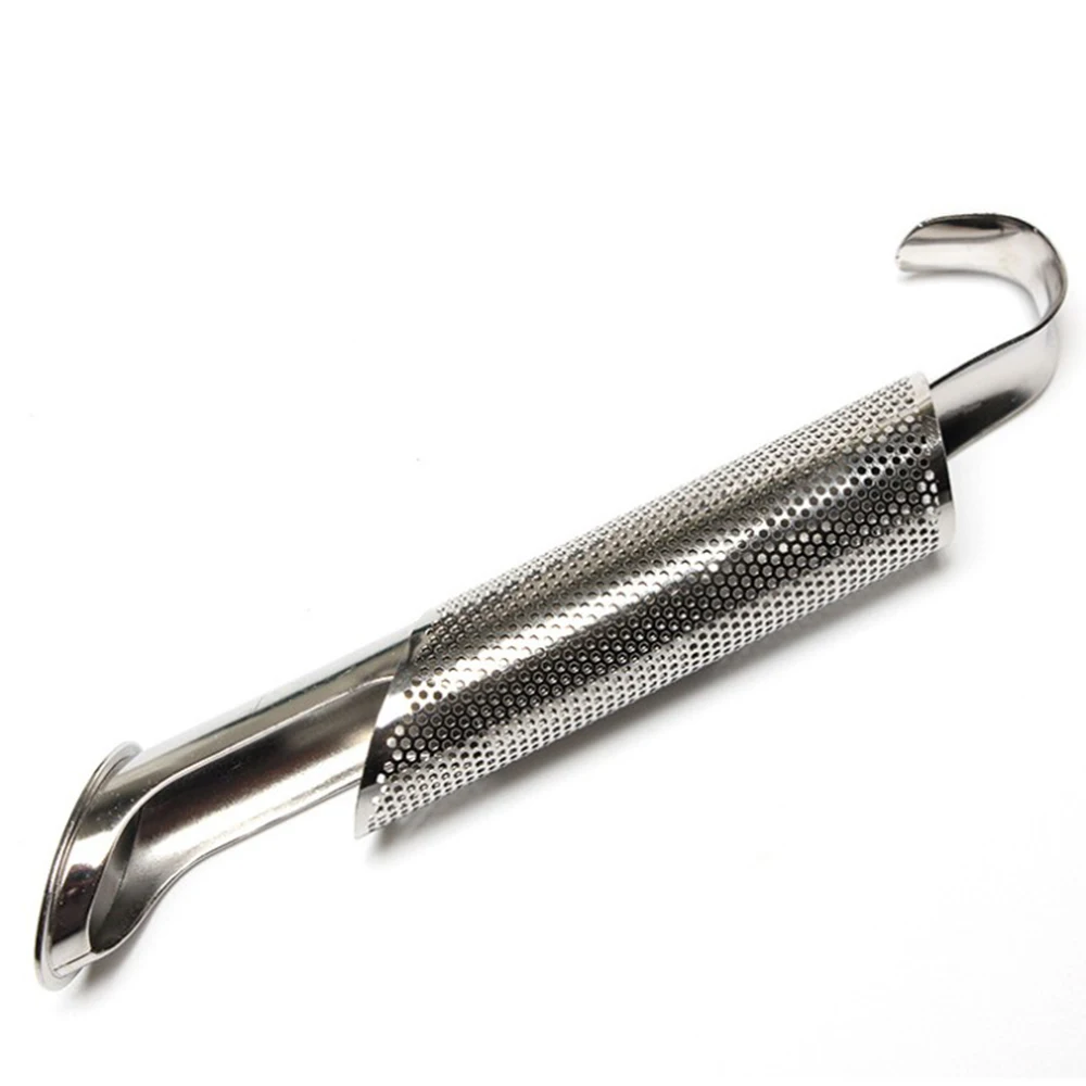 Stainless Steel Tea Infuser Pipe Design Strainer Steeper Reusable Bag Fine Mesh Filter for Loose Leaf Herbs Teaware | Дом и сад