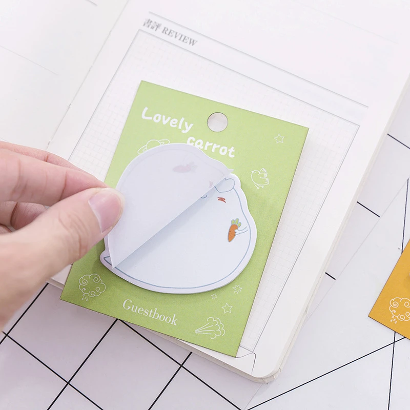 

DL Creative cartoon sticky notes with N expression dialog box car stickers Wholesale price office & school stationery small gift