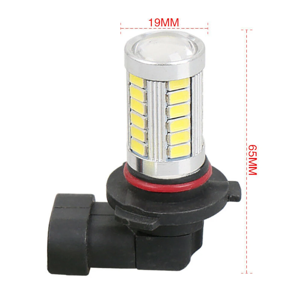 2x9006 HB4 5630 33SMD автомобильный противотуманный светильник светодиодный для вождения