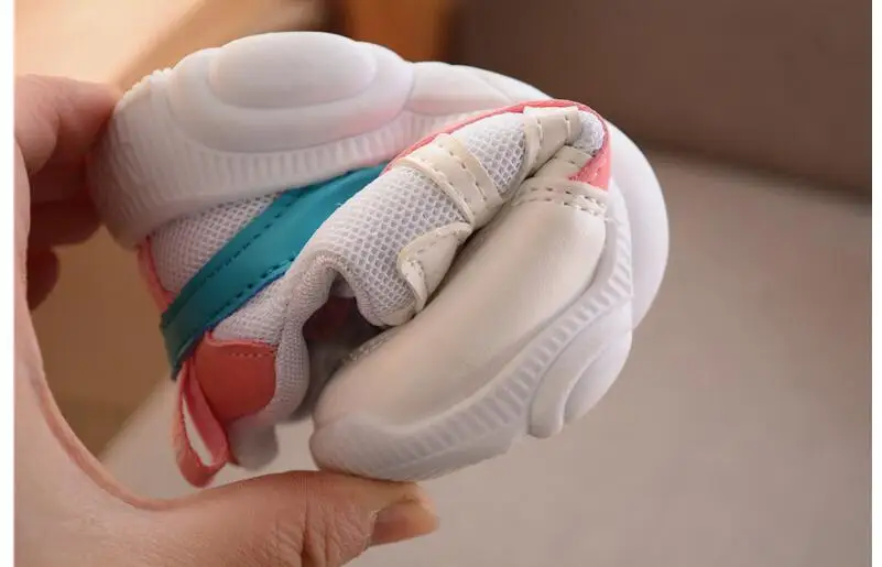 Детские кроссовки для мальчиков и девочек модная Повседневная дышащая обувь