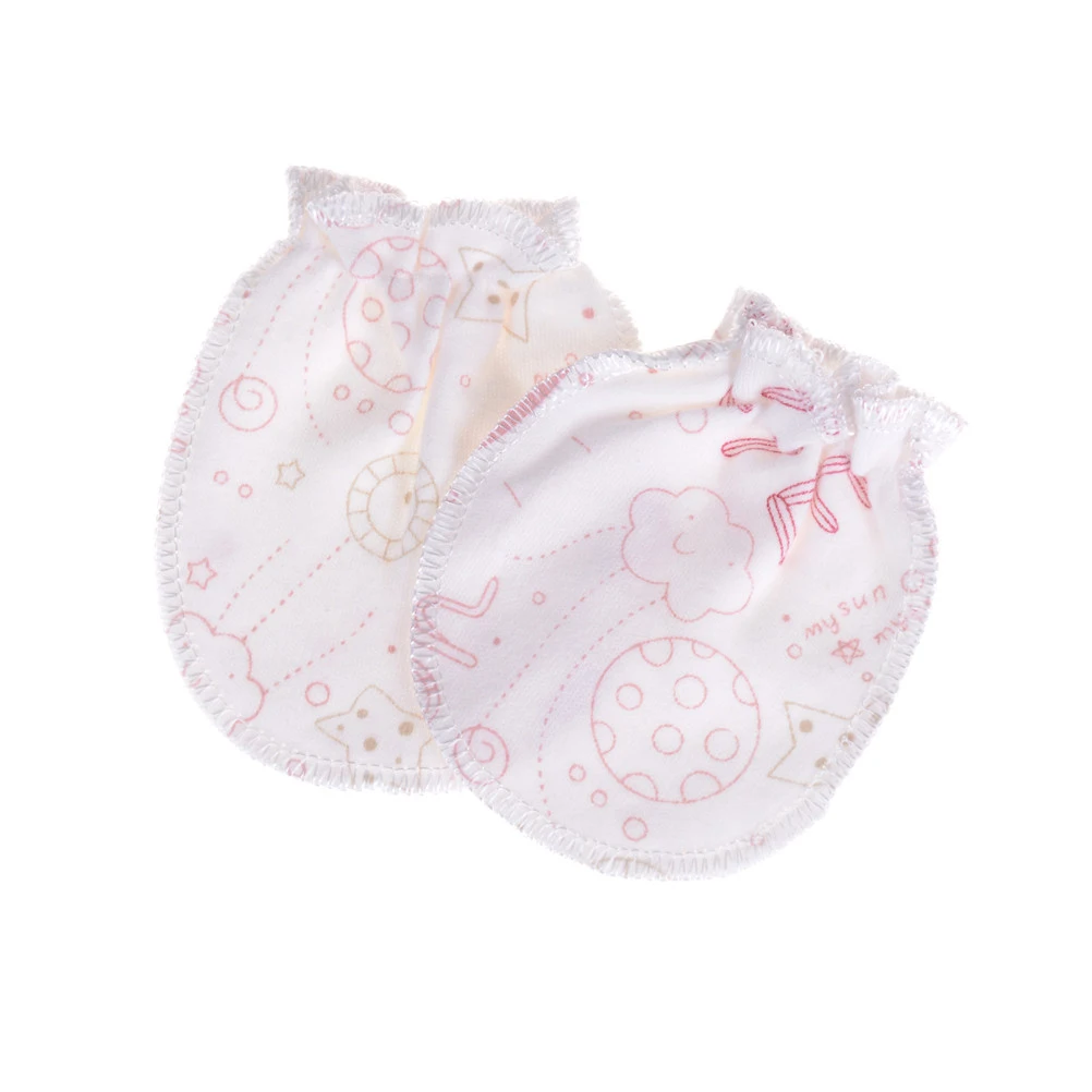 New Soft Mittens One Size Fit Most Baby Fashion Lovely Cartoon Boys Girls Anti Scratch Infant Gloves 1 pair | Детская одежда и