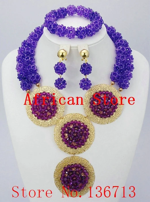 

New Fashion jewelry bead necklace nigerian wedding african beads seed bead necklace R472