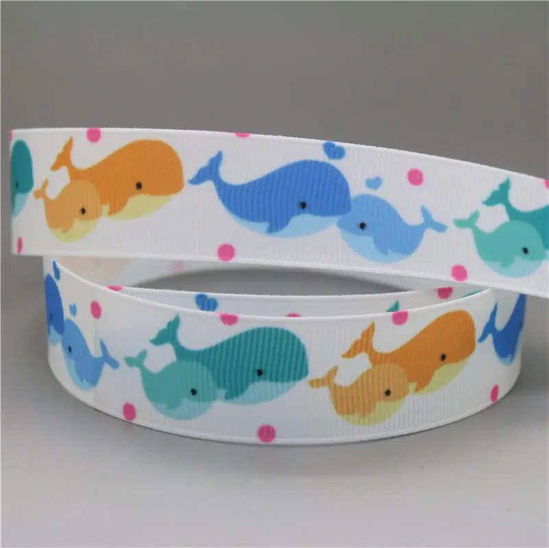 DHK 7/" 10yards КИТ Животные Динозавр напечатанный Grosgrain ленточный аксессуар hairbow головной убор украшения оптом DIY OEM B1808