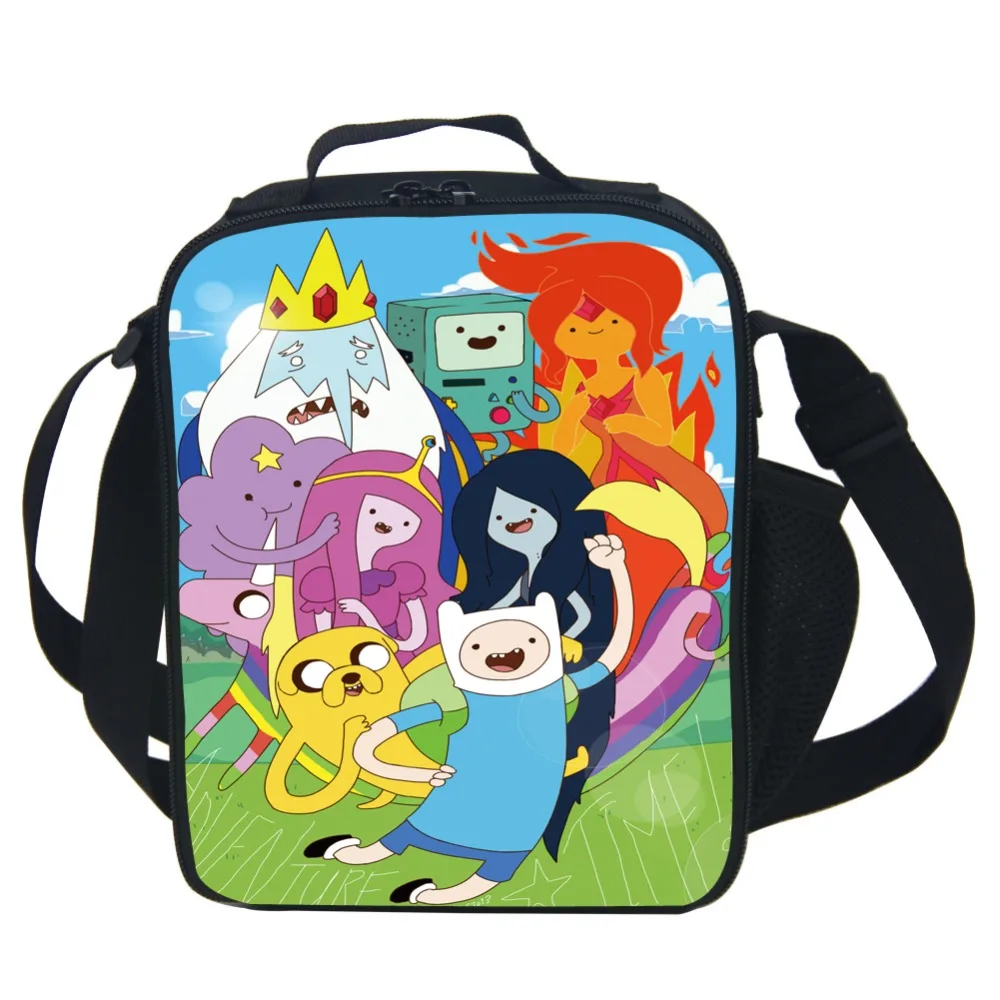 Сумка для ланча Adventure Time женская детская сумка корма кулер Ланч бокс|cooler lunch box|lunch