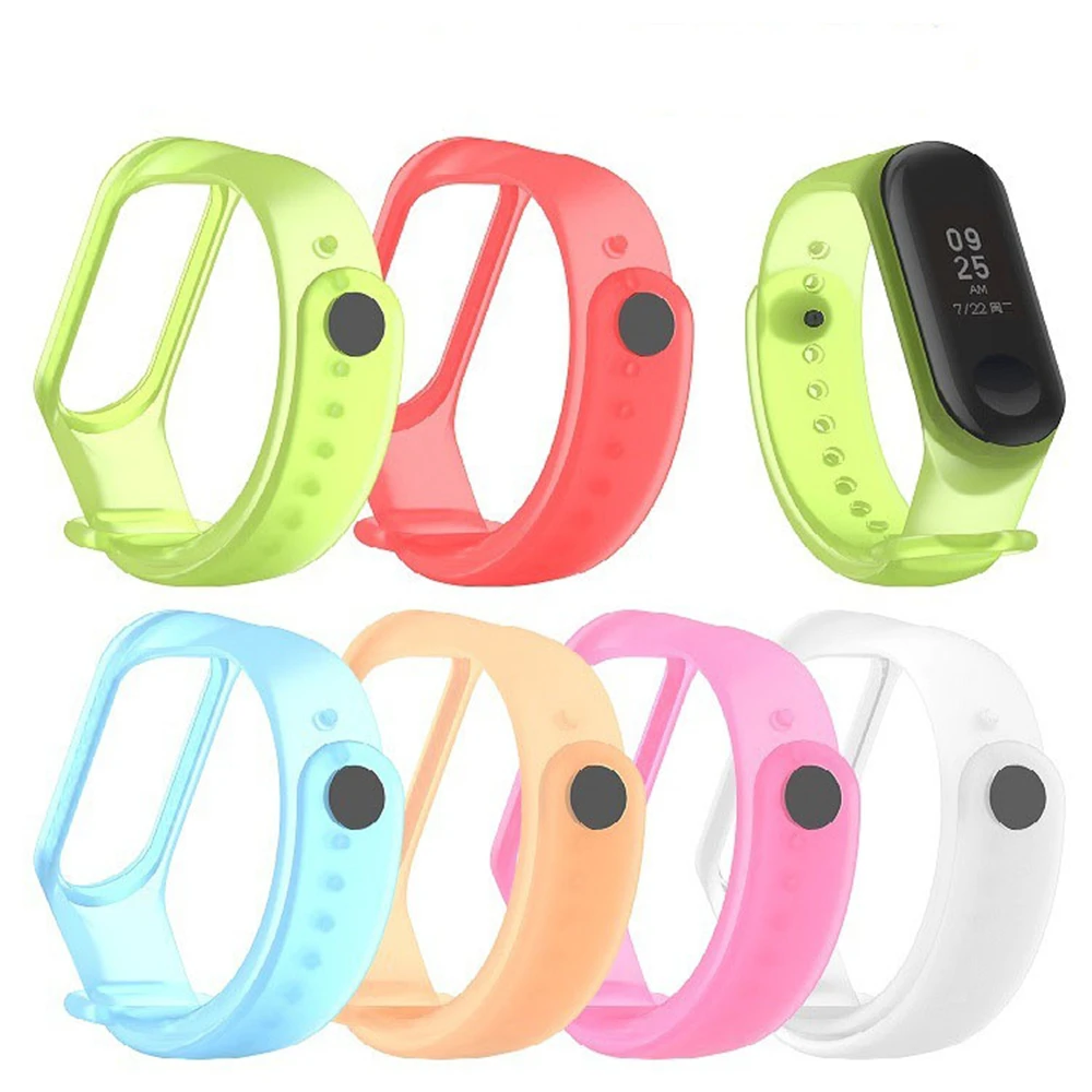 

Watchband for Xiaomi Mi Band 4 Wrist Strap Replacement for Mi band4 NFC and Global Version Silicone Wrist Band Wristbands