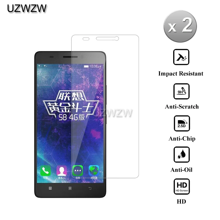 2 шт для lenovo A7600 S8 защитное стекло Премиум Закаленное стекло для lenovo Golden Warrior S8 A7600 Защитная пленка для экрана