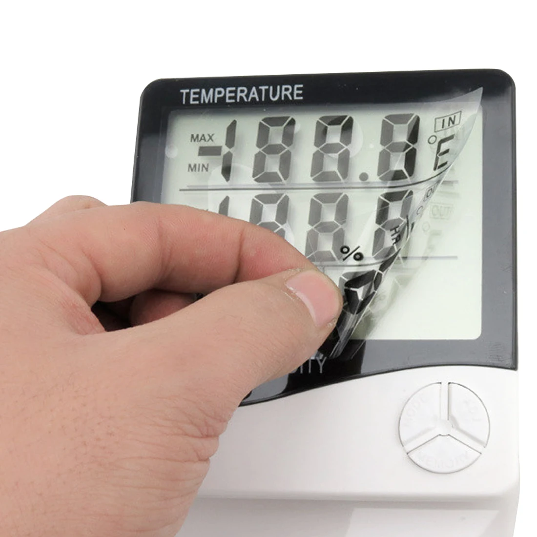 Домашний модный цифровой термометр гигрометр HTC-2/HTC-1 электронный ЖК-дисплей измеритель температуры и влажности Метеостанция для помещений