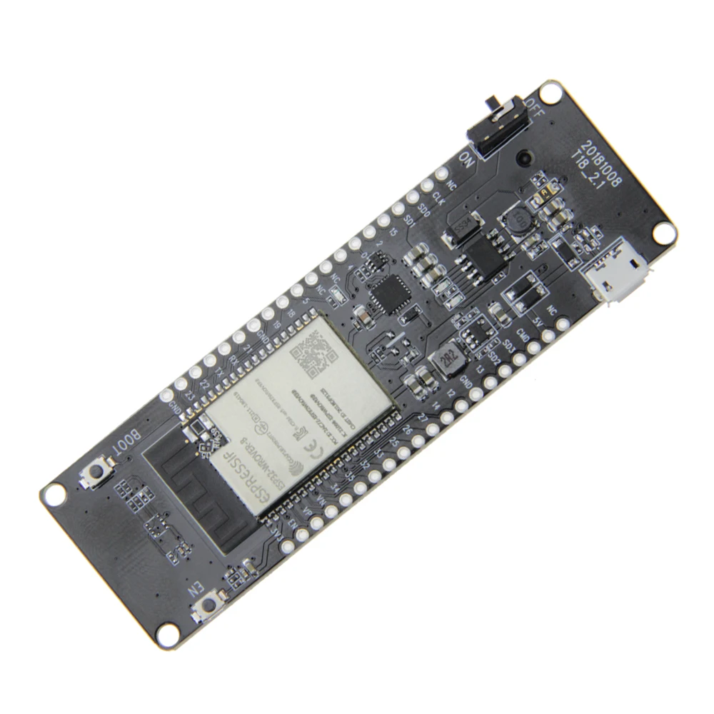 TTGO T Energy ESP32 модуль PSRAM 8 Мб Wi Fi и Bluetooth аккумулятор 18650 макетная плата для WROVER