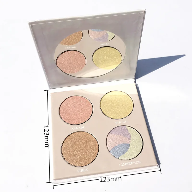 Хамелеон хайлайтер пудра палитра Shimmer And Shine Illuminator макияж бронзаторы изюминка база для лица Glow Kit