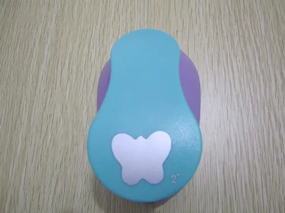 Round Butterfly Большой размер 4-5 см сердце Дырокол поздравительных открыток инструмент DIY резка круглый Дырокол Скрапбукинг Eva резак скрапбук Cortador - Цвет: Round Butterfly