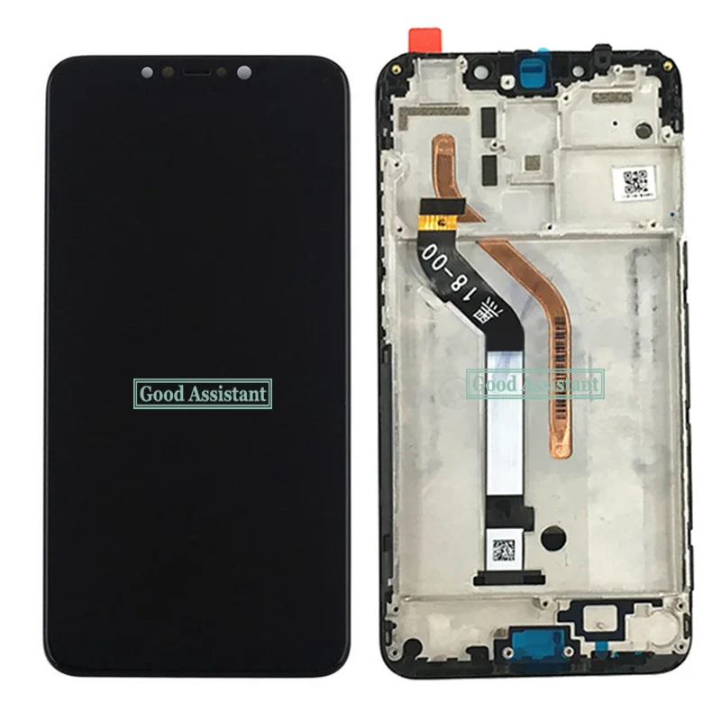 100% протестированный ЖК дисплей 6 18 дюйма для Xiaomi Pocophone F1 + дигитайзер сенсорного